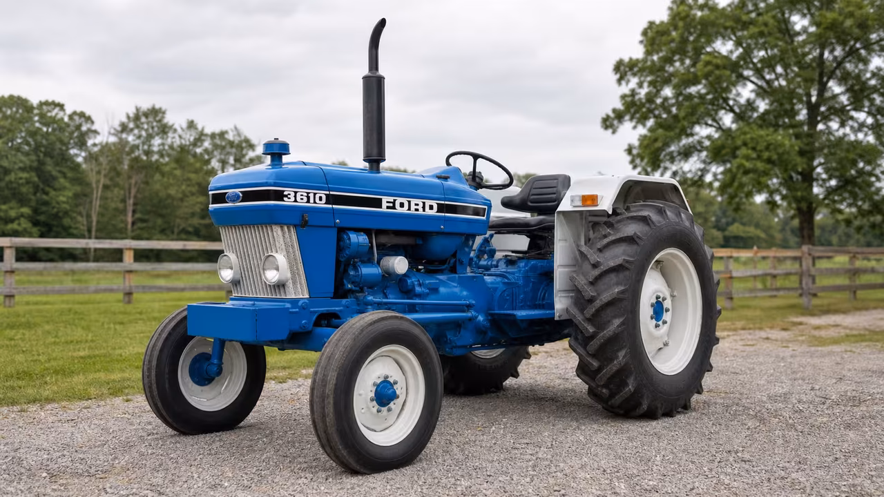 Ford 3610 utility tractor.