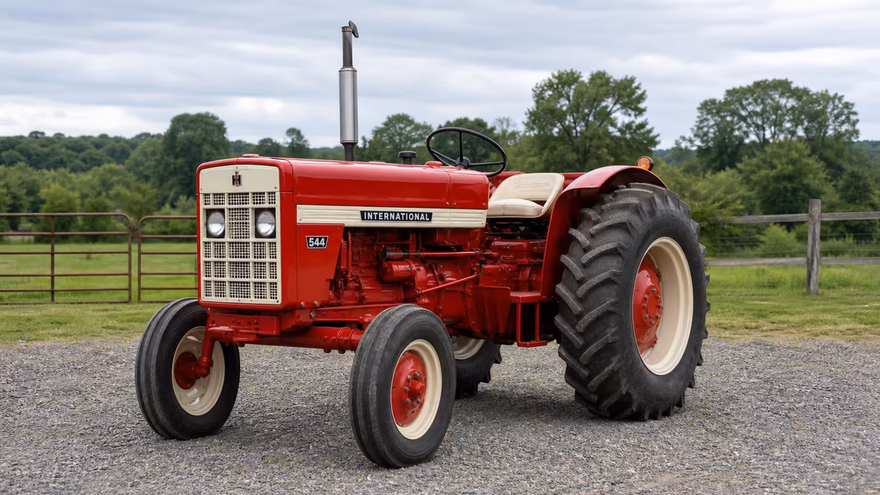 International Harvester 544 tractor.