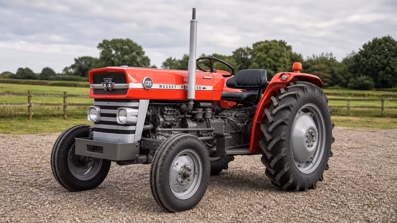 Massey Ferguson 135 tractor.