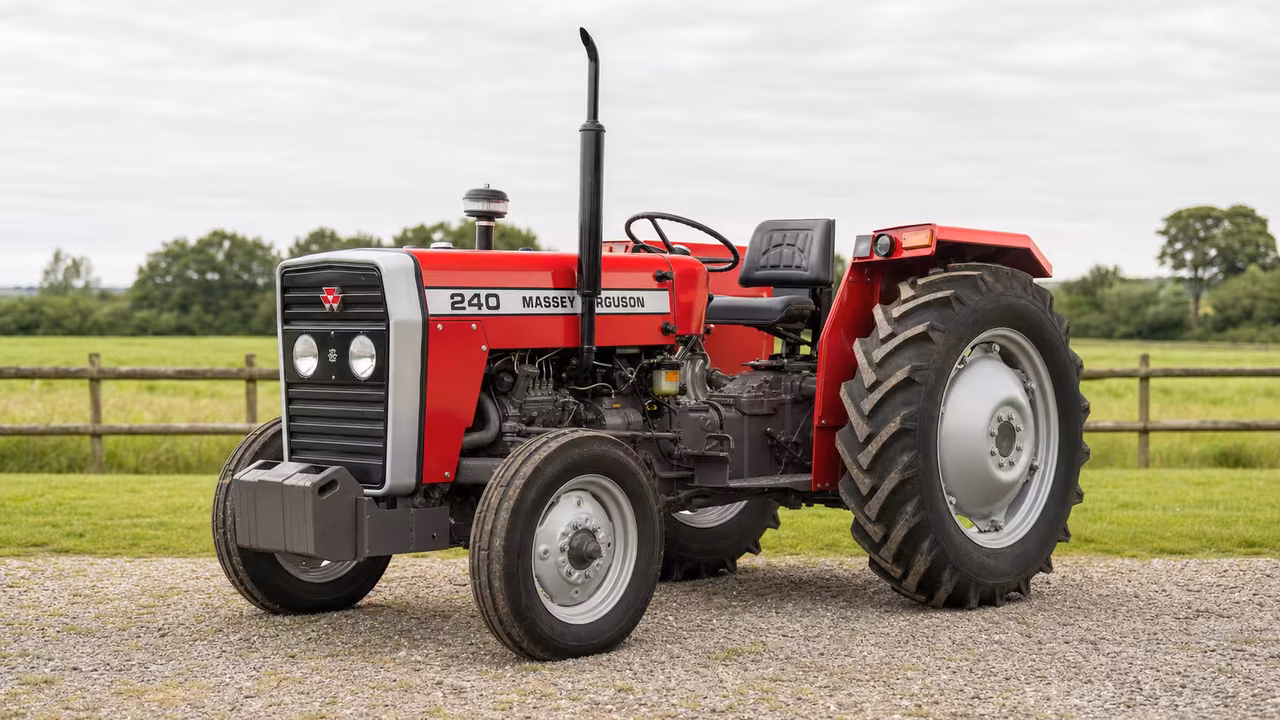 Massey Ferguson 240 tractor.
