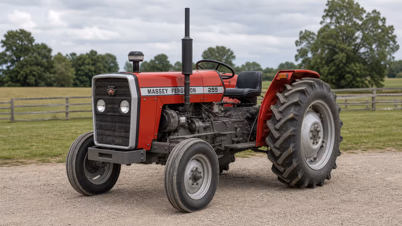 Massey Ferguson 255 tractor.