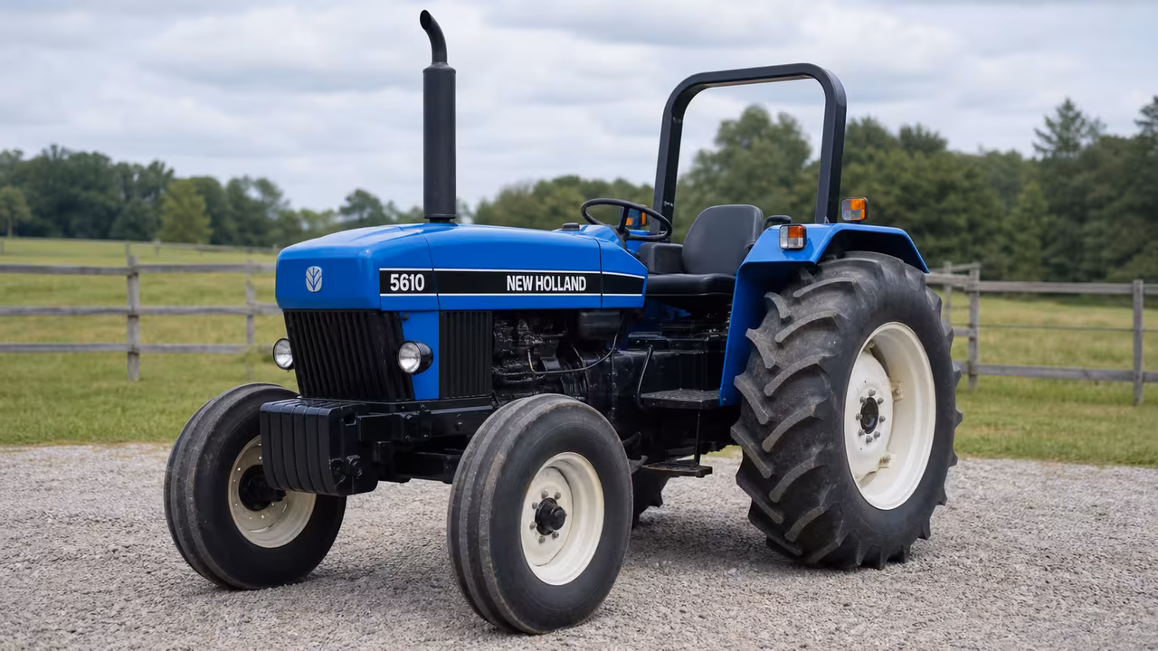 New Holland 5610 tractor.